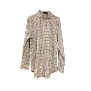 G/FORE Men`s Performance‎ Blue/Grey/ White Skull Long Sleeve Men`s Shirt XL